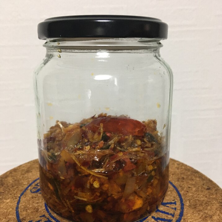 食べるラー油 あまった乾き物おつまみ アレンジ